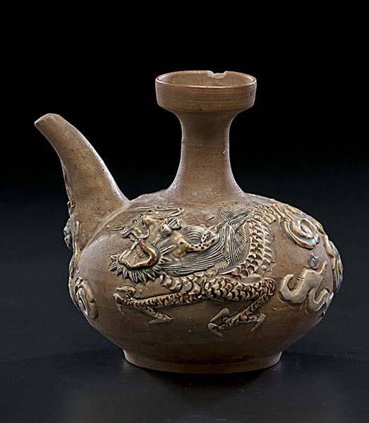 Chinese Dragon Vase Chinese a stoneware 15fc46