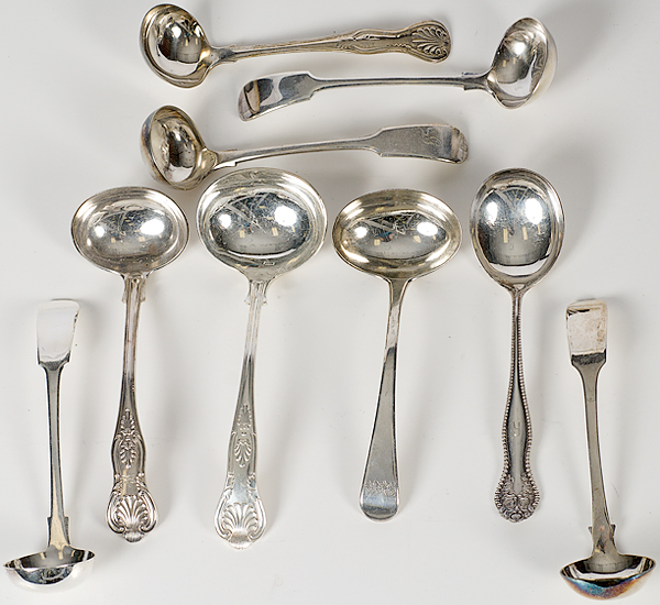 Silver Plated Ladles American and