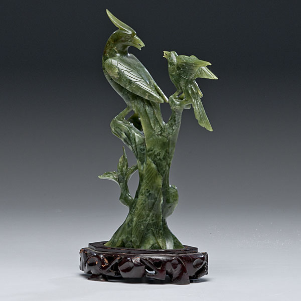 Chinese Bird Carving Chinese an