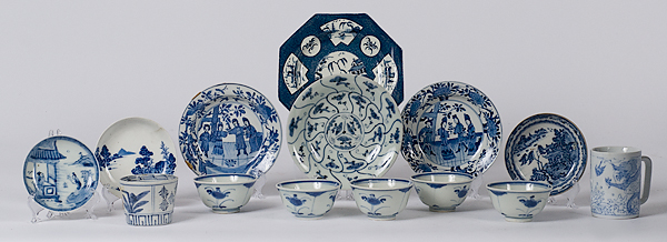 Asian Blue and White Wares Chinese and