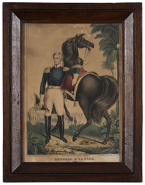 Kellogg Lithograph of General Zachary 15fc83