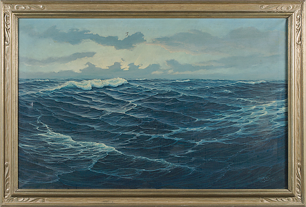 American Seascape Oil on Canvas 15fce9