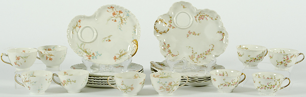 Haviland Limoges Teacups and Luncheon
