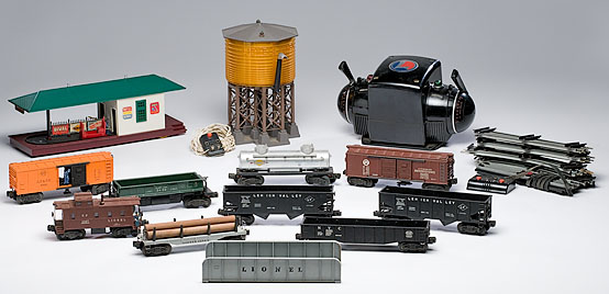 Lionel Train Set in Original Boxes American