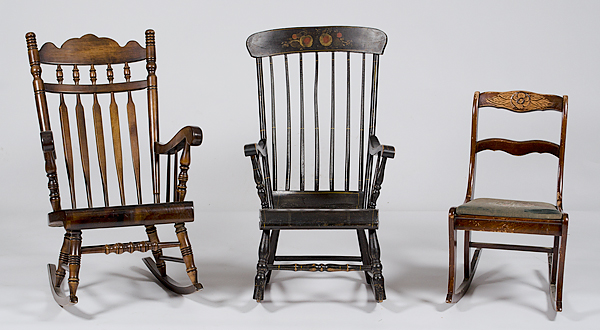 Rocking Chairs 20th century includes