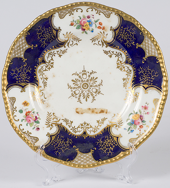 English Coalport Plate English a Coalport