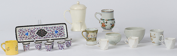 Assorted Porcelain Tea Cups Plus 20th