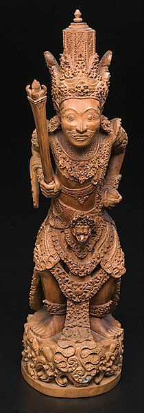 Thai Deity Carving Thai a standing 15fe1d