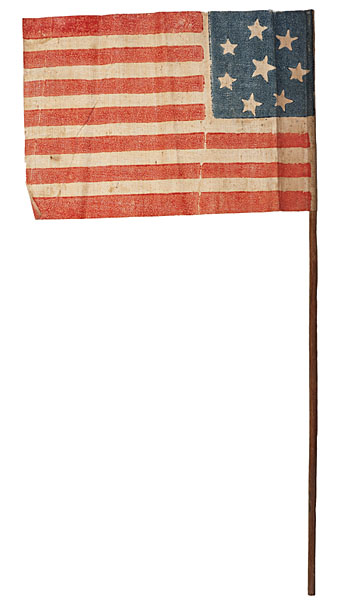 Rare 8-Star Secession Parade Flag