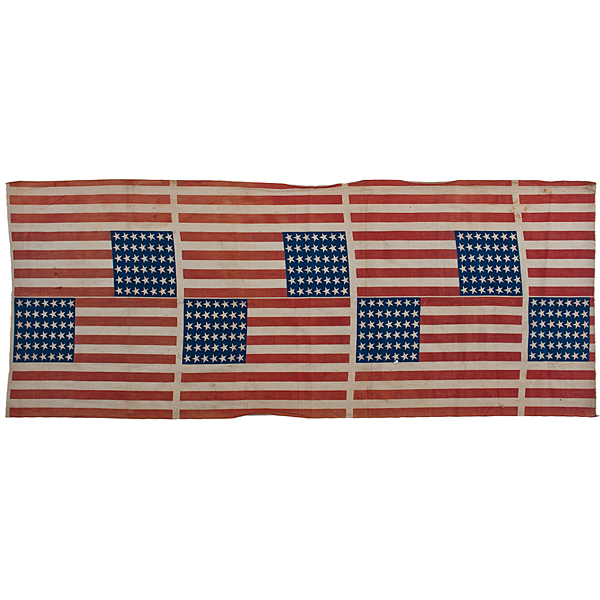 Bolt of 42-Star American Flags