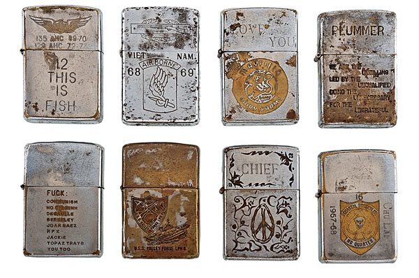 Vietnam Zippo Lighter Collection Lot