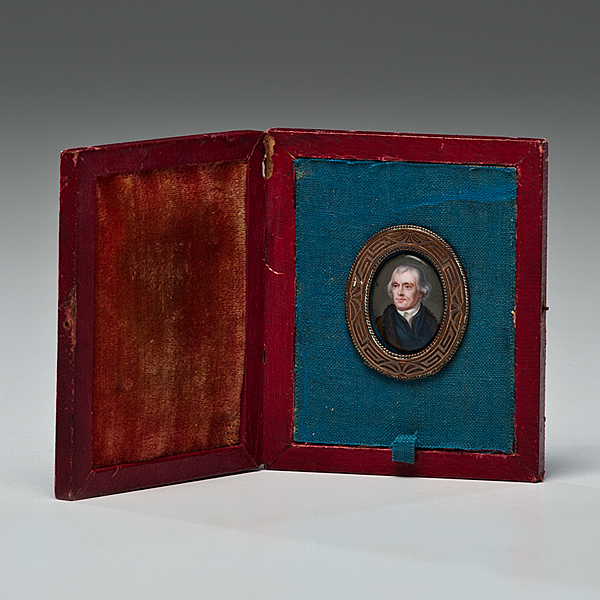 Thomas Jefferson Miniature Portrait 15feb7