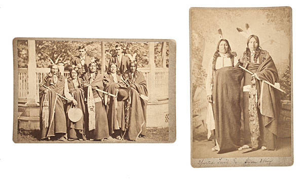 J.N. Choate Cabinet Cards of Spotted