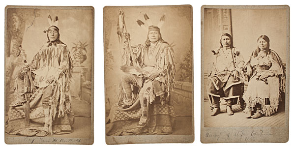 J.N. Choate Cabinet Cards of American