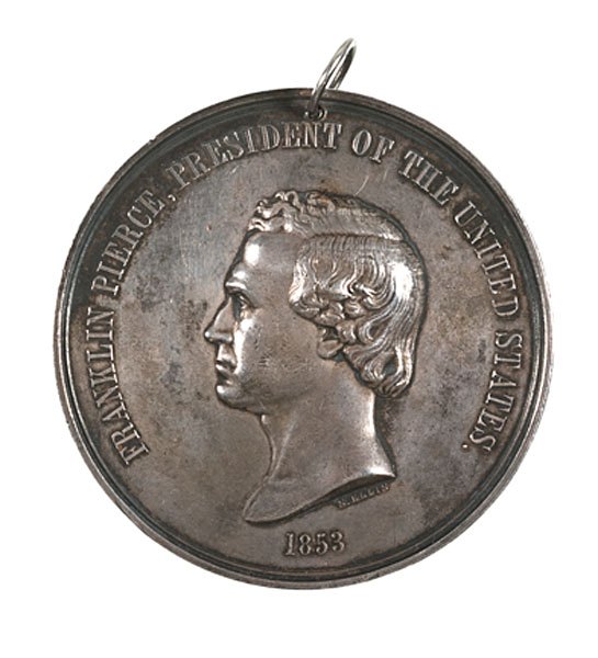 Franklin Pierce Indian Peace Medal