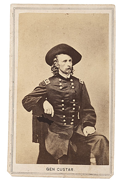 George A. Custer CDV by Goldin
