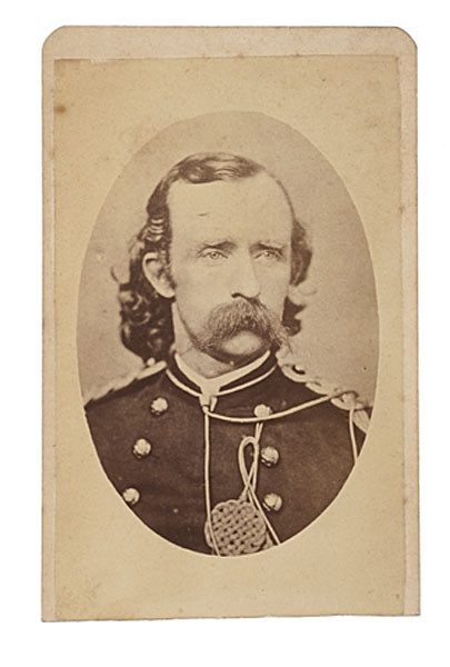 George A Custer CDV Issued by 15ff03