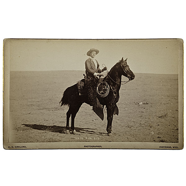 C.D. Kirkland Photograph of Cowboy