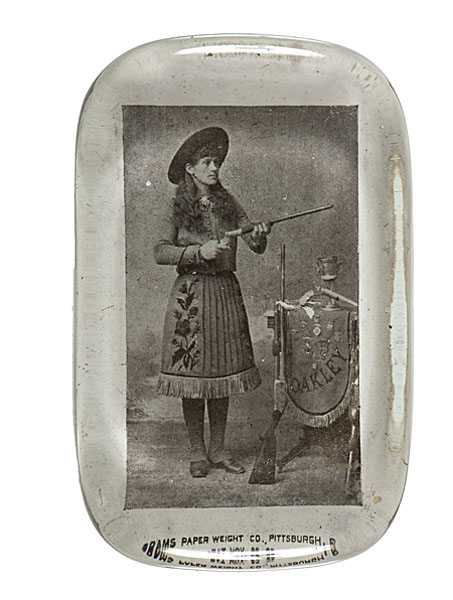 Annie Oakley Paperweight Image