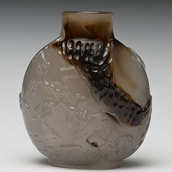Agate Chinese Snuff Bottle Chinese.