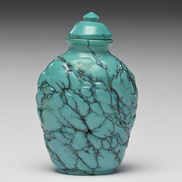 Turquoise Chinese Snuff Bottle 15ff9c