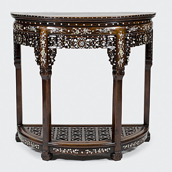 Chinese Export Inlaid Table Chinese  15ffb2