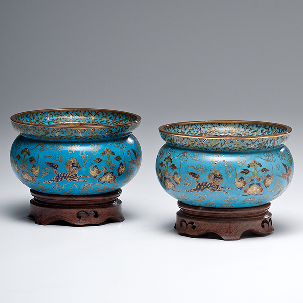 Chinese Cloisonné Bowls Chinese. A