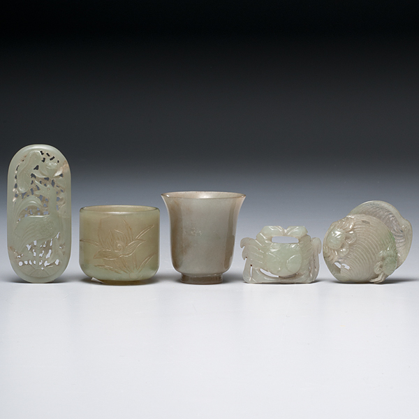 Chinese Carved Jade Articles Chinese 160051