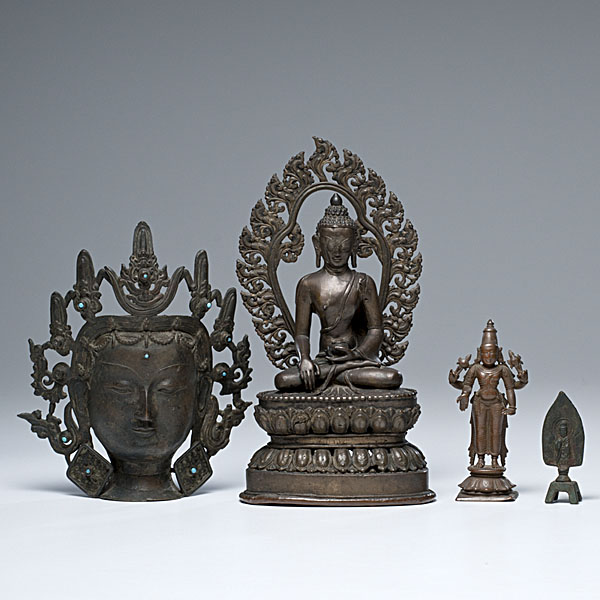 A Group of Asian Bronze Buddha s 160072