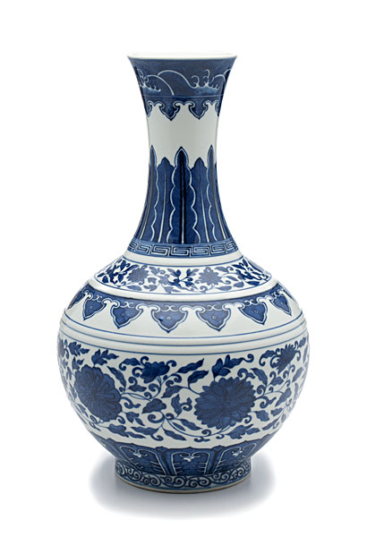 Chinese Blue and White Vase Chinese 16007e