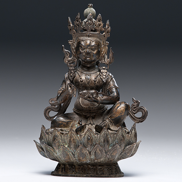 Tibetan Bronze Deity Tibetan a 160076