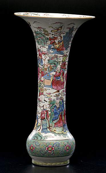 Chinese Famille Verte Vase Chinese 160096