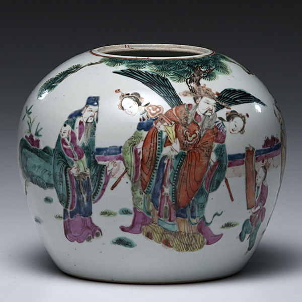 Chinese Ginger Jar Chinese late 1600a6