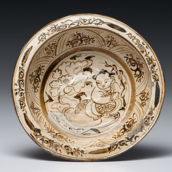 Tzuchou Bowl Chinese 19th century 1600a8