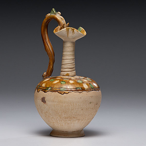 Sancai Glazed Ewer Chinese a sancai glazed 1600bd