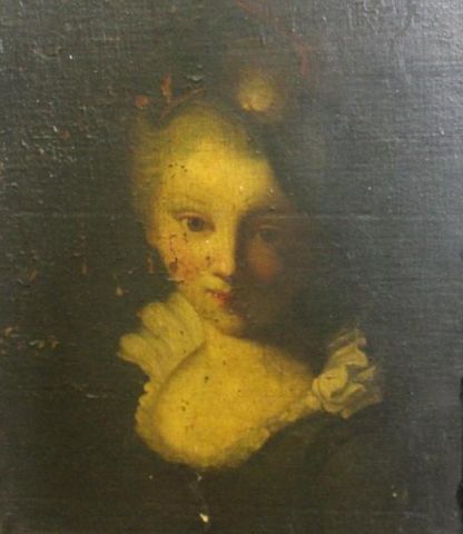 Old Master Portrait of a Girl.A