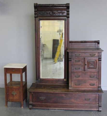 Victorian Drop Side Chest With 16012d