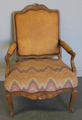 Vintage French Louis XV Armchair.From