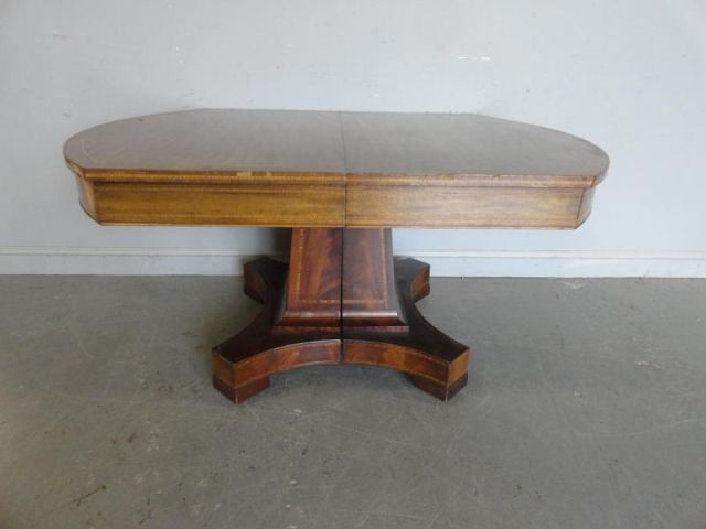 Mahogany Split Pedestal Dining 160146