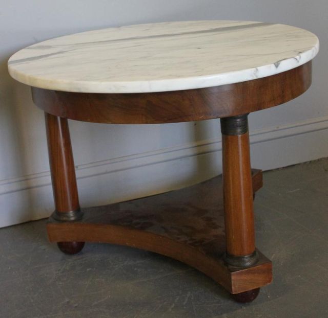 Empire Style Marble Top Coffee 160140