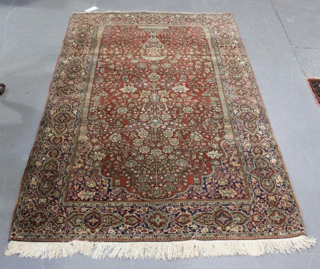 Vintage Tree of Life Oriental Carpet Finely 160176