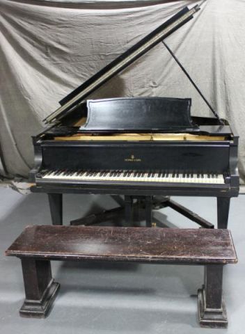 STEINWAY SONS Baby Grand Piano Ebonized 16017e