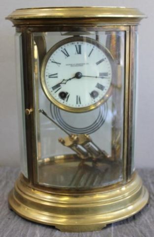 French Crystal Regulator Clock 160197