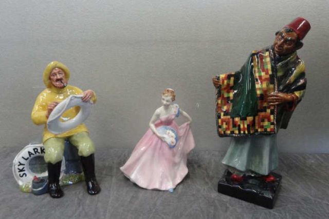 3 Royal Doulton Figurines.''The