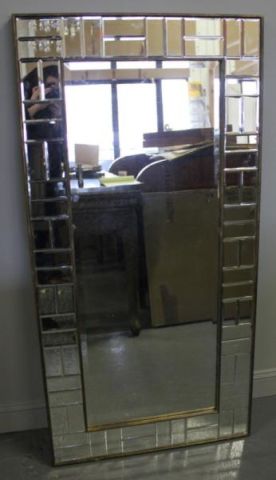 Rectangular Beveled Mirror with