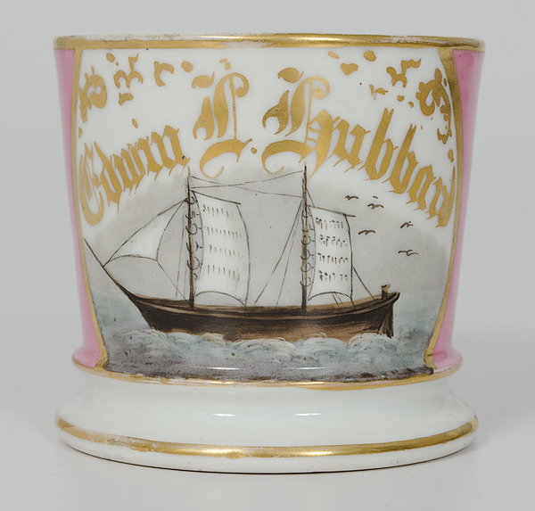 Sailing Ship Shaving Mug Porcelain 160270