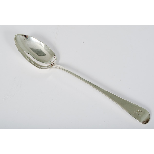 George III Sterling Stuffing Spoon 1602a2