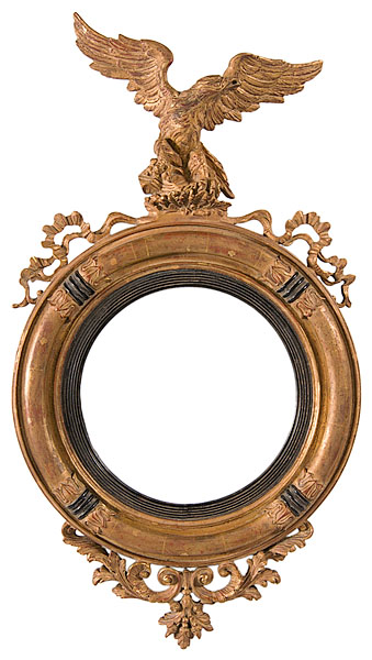 English Regency Mirror with Eagle 16029e