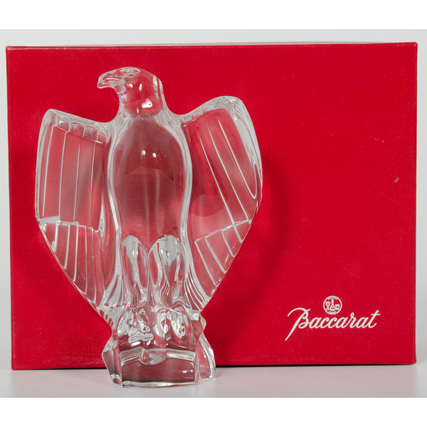Baccarat Crystal Eagle Figurine 1602be
