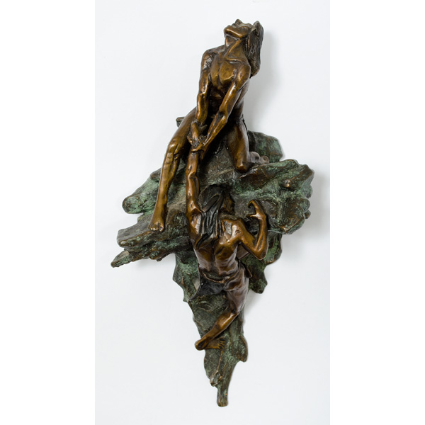 Gary Price Bronze A vertical hanging 1602ba